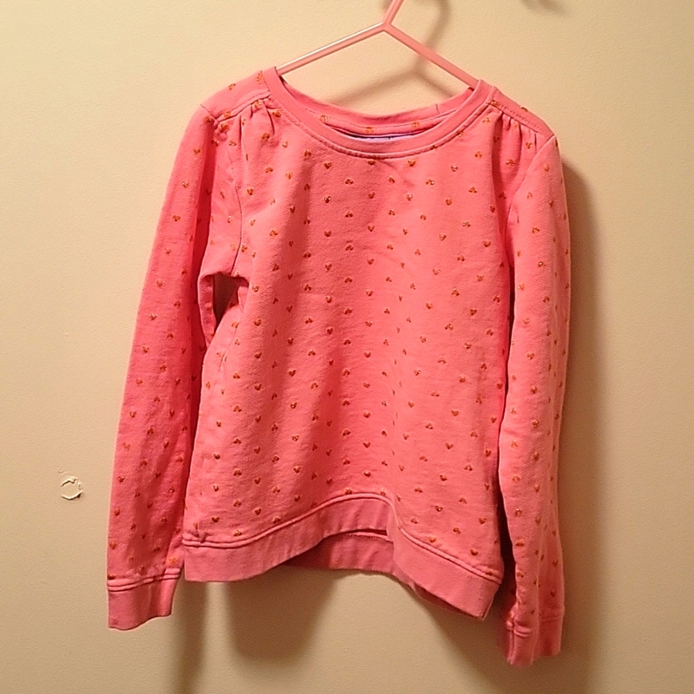Girl's size 8 pink sweatshirt